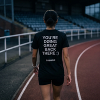 YOU'RE DOING GREAT BACK THERE TEE