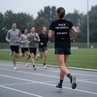 PACE YØURSELF I'M NØT Tee