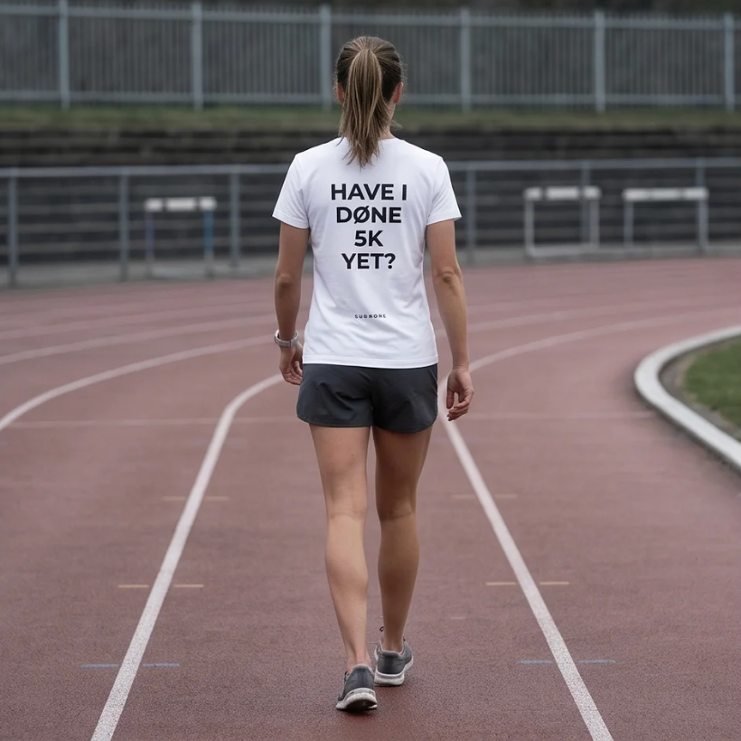 Think Less Run Møre Tee